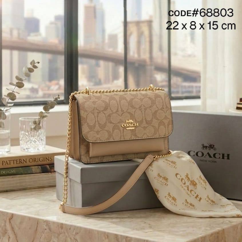 Coach ᴋʟᴀʀᴇ
sʜᴏᴜʟᴅᴇʀ & ᴄʀᴏssʙᴀɢ
sɪɢɴᴀᴛᴜʀᴇ ᴄᴀɴᴠᴀs ᴅᴇsɪɢɴ
ɢᴏʟᴅ ʜᴀʀᴅᴡᴀʀᴇ
sɪᴢᴇ : 22 cm
ᴡɪᴛʜ BOX

75 dhs🇦🇪🇦🇪

Zain31
♥️♥️♥️