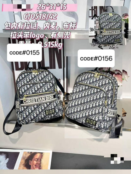 DIOR • FENDI
ᴄʟᴀssɪᴄ ᴘʀɪɴᴛ ʟᴏɢᴏ
BAGPACK/ KNAPSACK

75 dhs🪙💕

Zain31
♥️♥️♥️