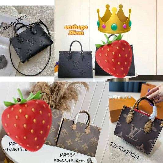 LV
95 dhs❤️
SIZE：34cm
SIZE：25cm
Exceptionally good quality

Zain35
♥️♥️♥️