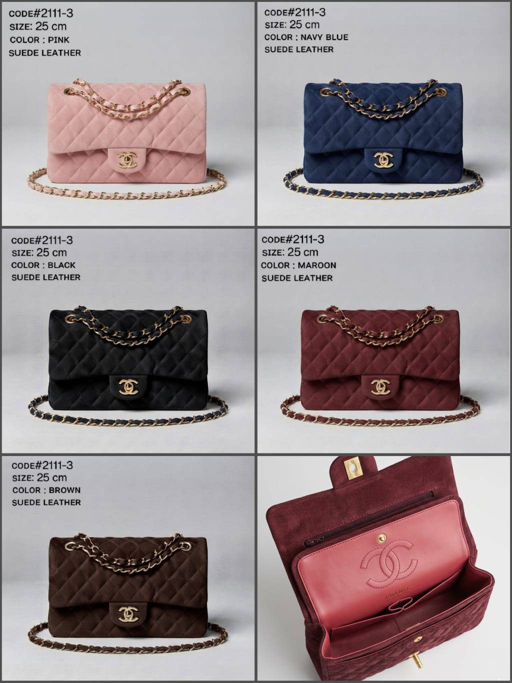 Chanel ᴅᴏᴜʙʟᴇ ғʟᴀᴘ
  • ᴄᴀᴠɪᴀʀ ɢʀᴀɪɴᴇᴅ ʟᴇᴀᴛʜᴇʀ
  • sᴜᴇᴅᴇ ʟᴇᴀᴛʜᴇʀ ᴍᴀᴛᴇʀɪᴀʟ
  • ᴘᴀᴛᴇɴᴛ ʟᴇᴀᴛʜᴇʀ
ɢᴏʟᴅ ʜᴀʀᴅᴡᴀʀᴇ
sɪʟᴠᴇʀ ʜᴀʀᴅᴡᴀʀᴇ
ᴄʜᴀɪɴ ʙᴇʟᴛ sᴛʀᴀᴘ
sɪᴢᴇ : 25 cm
ᴡɪᴛʜ BOX

110 dhs✅

Zain31
♥️♥️♥️