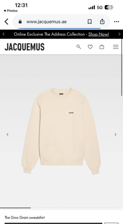 JACQUEMUS ❣️
SUPER MASTER QUALITY ✨
SIZE :S M L XL XXL
380 dhs🇦🇪

Zain327
♥️♥️♥️