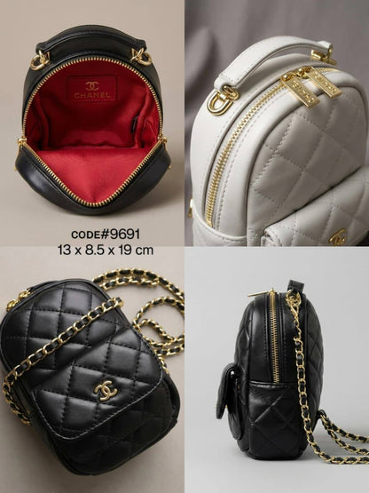 Chanel ᴍɪɴɪ ʙᴀɢᴘᴀᴄᴋ
ᴍɪɴɪ CC ᴄʟᴀsᴅɪᴄ ʟᴏɢᴏ
ǫᴜɪʟᴛᴇᴅ ᴄᴀʟғsᴋɪɴ ʟᴇᴀᴛʜᴇʀ
ʟɪɢʜᴛ ɢᴏʟᴅ ʜᴀʀᴅᴡᴀʀᴇ
sɪᴢᴇ : 13 cm
ᴡɪᴛʜ BOX

80 dhs🇦🇪🇦🇪

Zain31
♥️♥️♥️