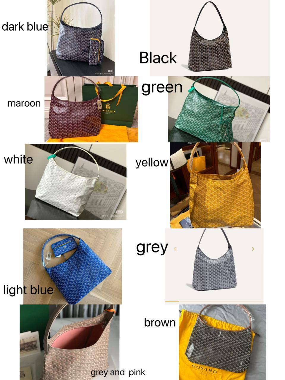 GOYARD
Size   42cm
90 dhs🪙💚
+paper bag

Zain04
♥️♥️♥️