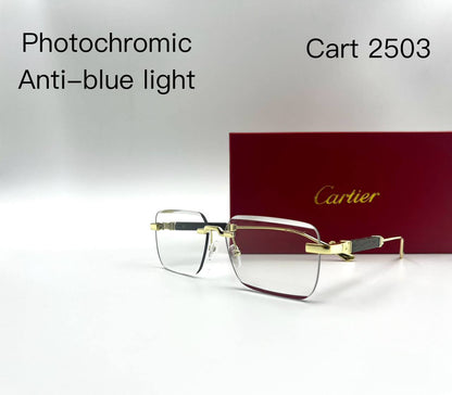 Cartier💥*
Photochromic & Anti-blue light 
Sunglasses 🕶️ 
good quality 💯
With master box 🗃️ 
50 dhs✅

Zain273
♥️♥️♥️