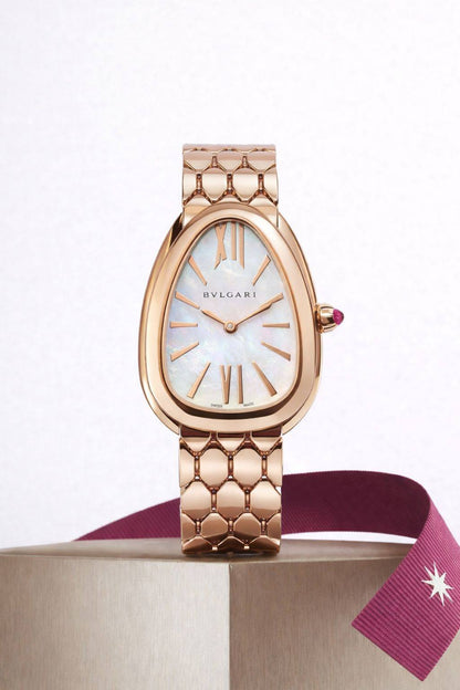 Bvlgari watch for ladies good quality with out stone 
260 dhs❣️

Zain59
♥️♥️♥️