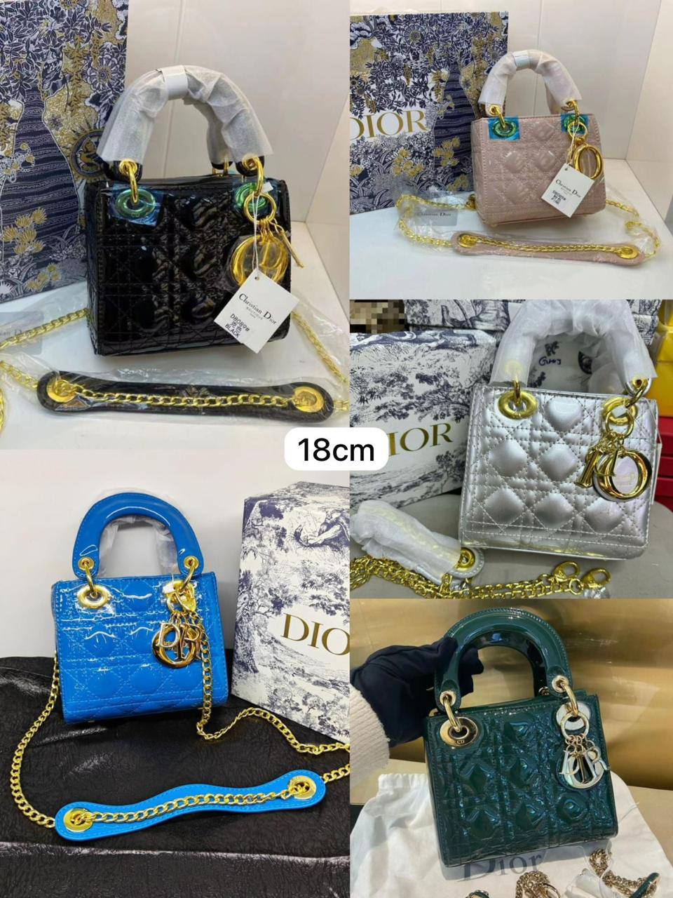 💎  Lady Dior

1⃣️ First quality +🎁

Size : 18 * 14 cm

with box 
90 dhs🇦🇪🇦🇪

Zain115
♥️♥️♥️