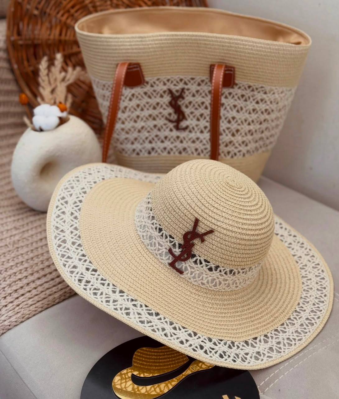 Hat & Beach Bag Set
80 dhs🇦🇪🇦🇪
size 42cm

Zain42
♥️♥️♥️