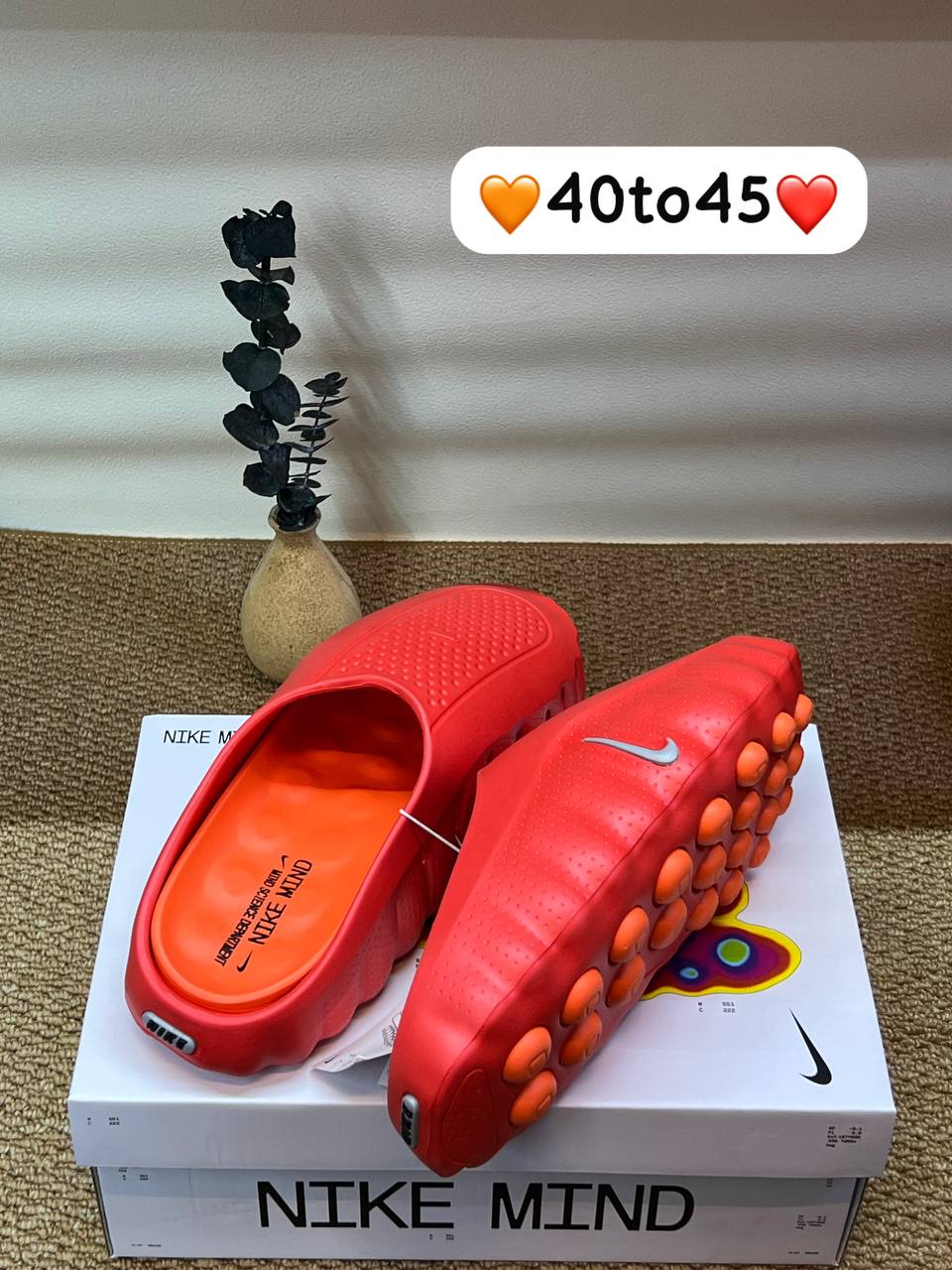Nike Mind 
Size 40to45
100 dhs💓

Zain236
♥️♥️♥️