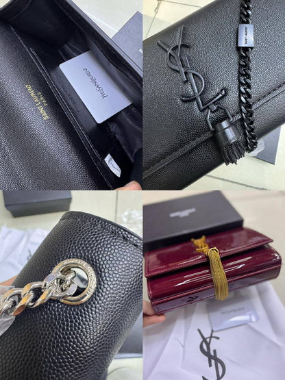 🌿 Ysl Kate
1️⃣ Frist quality +🎁
Size : 22 * 14 cm
80 dhs✅
with box 🎁

Zain115
♥️♥️♥️