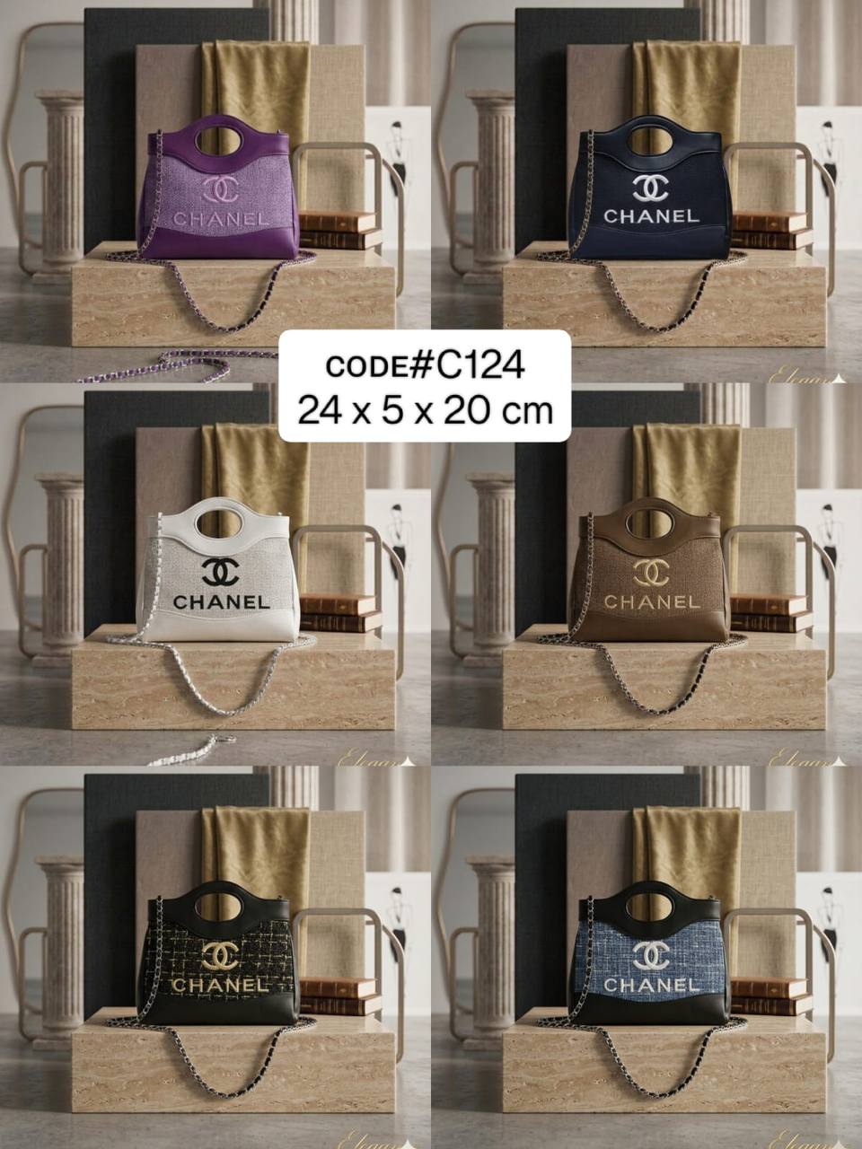CHANEL ᴛᴡᴇᴇᴅ ʜᴀɴᴅ ʙᴀɢ
ғᴇᴀᴛᴜʀɪɴɢ ᴄᴜᴛ - ᴏᴜᴛ ᴛᴏᴘ ʜᴀɴᴅʟᴇ
ᴡɪᴛʜ ʟᴏɴɢ ᴄʜᴀɪɴ ʙᴇʟᴛ sᴛʀᴀᴘ
sɪᴢᴇ : 24 cm

65 dhs🇦🇪

Zain31
♥️♥️♥️