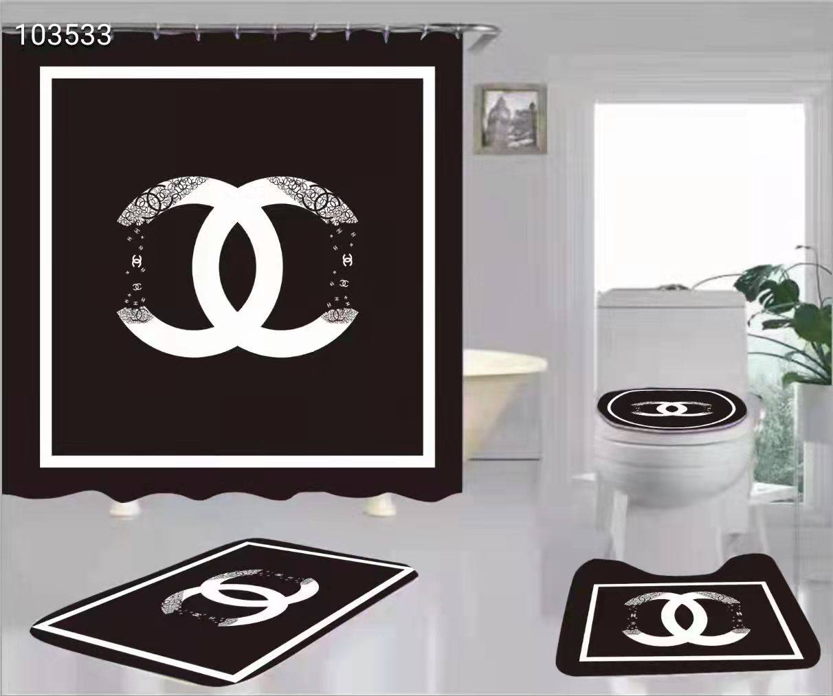 New collection 🔥🔥🔥🔥
Bathroom full set 
 1 Carten size 180*180
3 carpet 
Full set 4pcs 
140 dhs🪙💕

Zain99
♥️♥️♥️