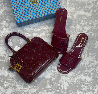 Tory Burch Set
170 dhs✅
Slipper Size 36-41 

Zain-75
♥️♥️♥️