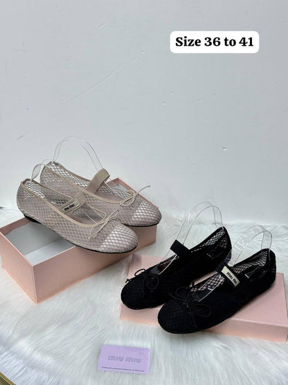 𝗠𝗜𝗨 𝗠𝗜𝗨 𝗕𝗔𝗟𝗟𝗘𝗥𝗜𝗡𝗔 𝗦𝗛𝗢𝗘𝗦
💯high quality
Size 36-37-38-39-40-41
105 dhs🪙🌨️

Zain86
♥️♥️♥️
