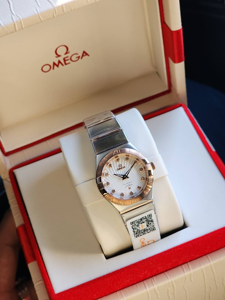 Omega 

watch for ladies 

good quality  

no stone

190 dhs🇦🇪🇦🇪

Zain59
♥️♥️♥️