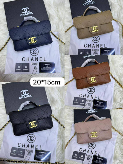 💗 Chanel 25K
1️⃣ First quality +🎁
Size : 20 * 15 cm
90 dhs✅

with box 🎁

Zain115
♥️♥️♥️