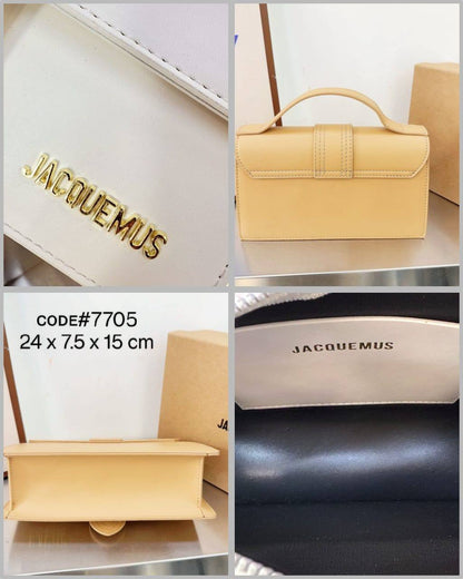 JACQUEMUS ʙᴀᴍʙɪɴᴏ
ʜᴀɴᴅʟᴇ sʟɪɴɢ ʙᴀɢ
ɢᴏʟᴅ ʜᴀʀᴅᴡᴀʀᴇ
ɪᴛ ʜᴀs ʟᴏɴɢ ʙᴇʟᴛ sᴛʀᴀᴘ
sɪᴢᴇ : 24 cm

ᴡɪᴛʜ BOX
🎁🎁🎁

70 dhs✅

Zain31
♥️♥️♥️