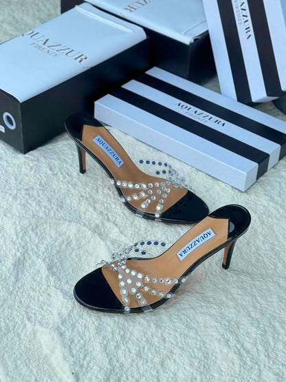 AQUAZZURA 
Size  36-41
120 dhs🇦🇪🇦🇪

Zain21
♥️♥️♥️