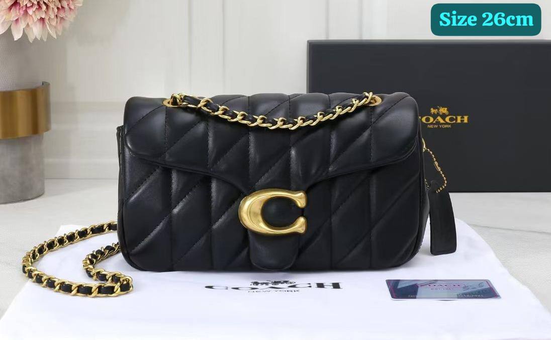Coach
Good quality 
with box 
🎁🎁🎁

110 dhs✅

Zain186
♥️♥️♥️