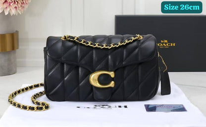 Coach
Good quality 
with box 
🎁🎁🎁

110 dhs✅

Zain186
♥️♥️♥️