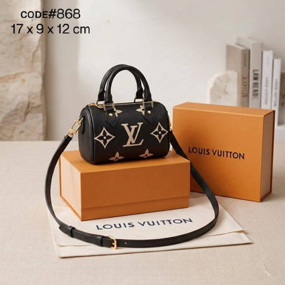 LV
ɴᴀɴᴏ sᴘᴇᴇᴅʏ ᴍᴏɴᴏɢʀᴀᴍ
ᴡɪᴛʜ ʟᴏɴɢ ʙᴇʟᴛ sᴛʀᴀᴘ
ɢᴏʟᴅ ʜᴀʀᴅᴡᴀʀᴇ
sɪᴢᴇ : 18 cm
ᴡɪᴛʜ BOX

75 dhs🇦🇪🇦🇪

Zain31
♥️♥️♥️