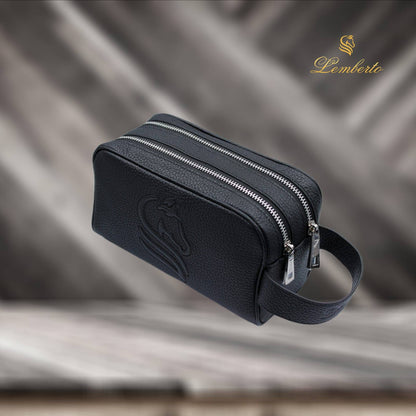 *LEMBERTO TOILETRY POUCH FOR MEN FULL LEATHER*

230 dhs🗽

*WITH BOX AND BAG*
🎁🎁🎁

Zain58
♥️♥️♥️