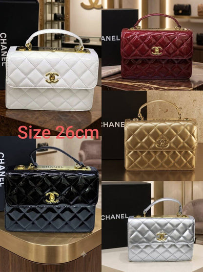 Chanel 
with box 
120 dhs✅

Zain215
♥️♥️♥️