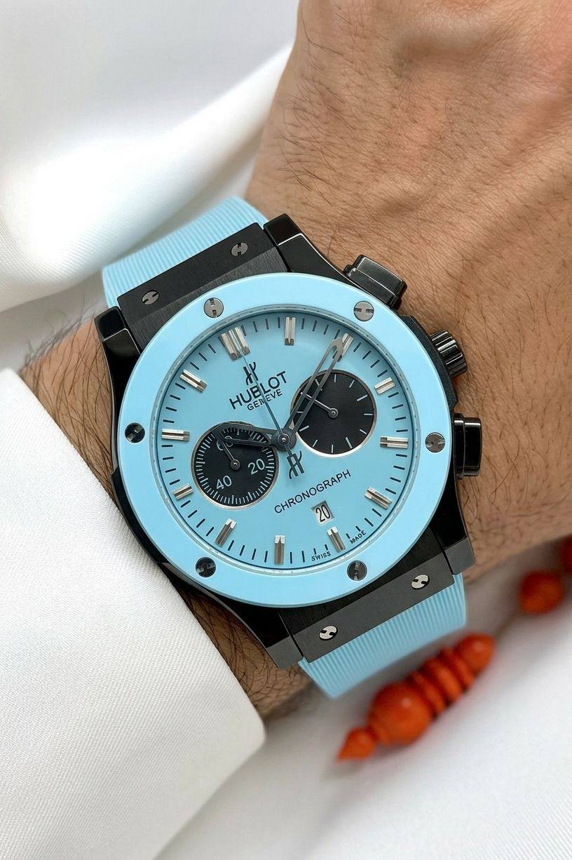 Hublot 
watch for men 
good quality 
180 dhs✅

Zain59
♥️♥️♥️