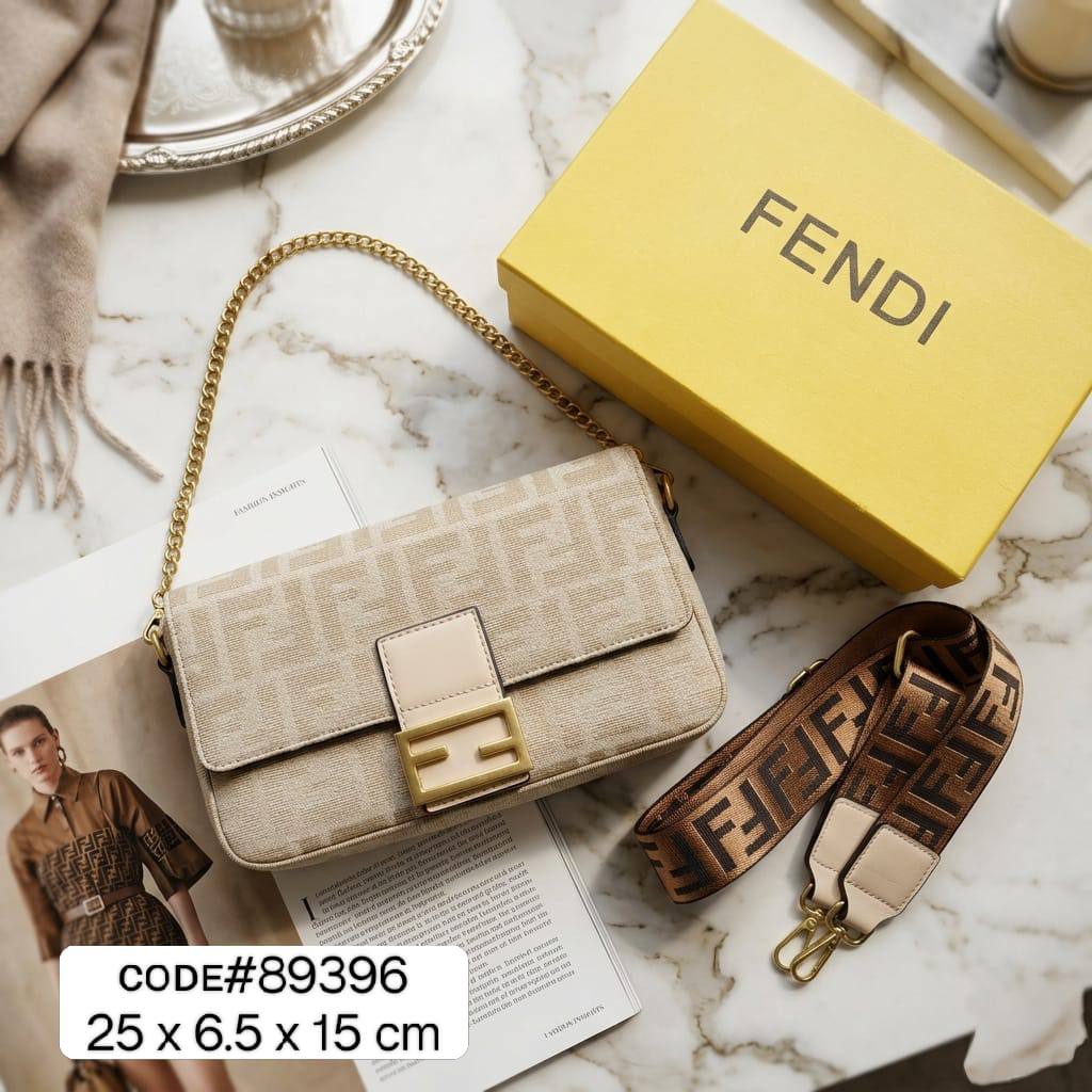 FENDI ʙᴀɢᴜᴇᴛᴛᴇ
FF ᴊᴀᴄǫᴜᴀʀᴅ ғᴀʙʀɪᴄ
ɢᴏʟᴅ ʜᴀʀᴅᴡᴀʀᴇ
ᴡɪᴛʜ ʟᴏɴɢ ᴛʀɪᴍ ʙᴇʟᴛ sᴛʀᴀᴘ
sɪᴢᴇ : 25 cm
ᴡɪᴛʜ BOX
🎁🎁🎁

75 dhs💓

Zain31
♥️♥️♥️