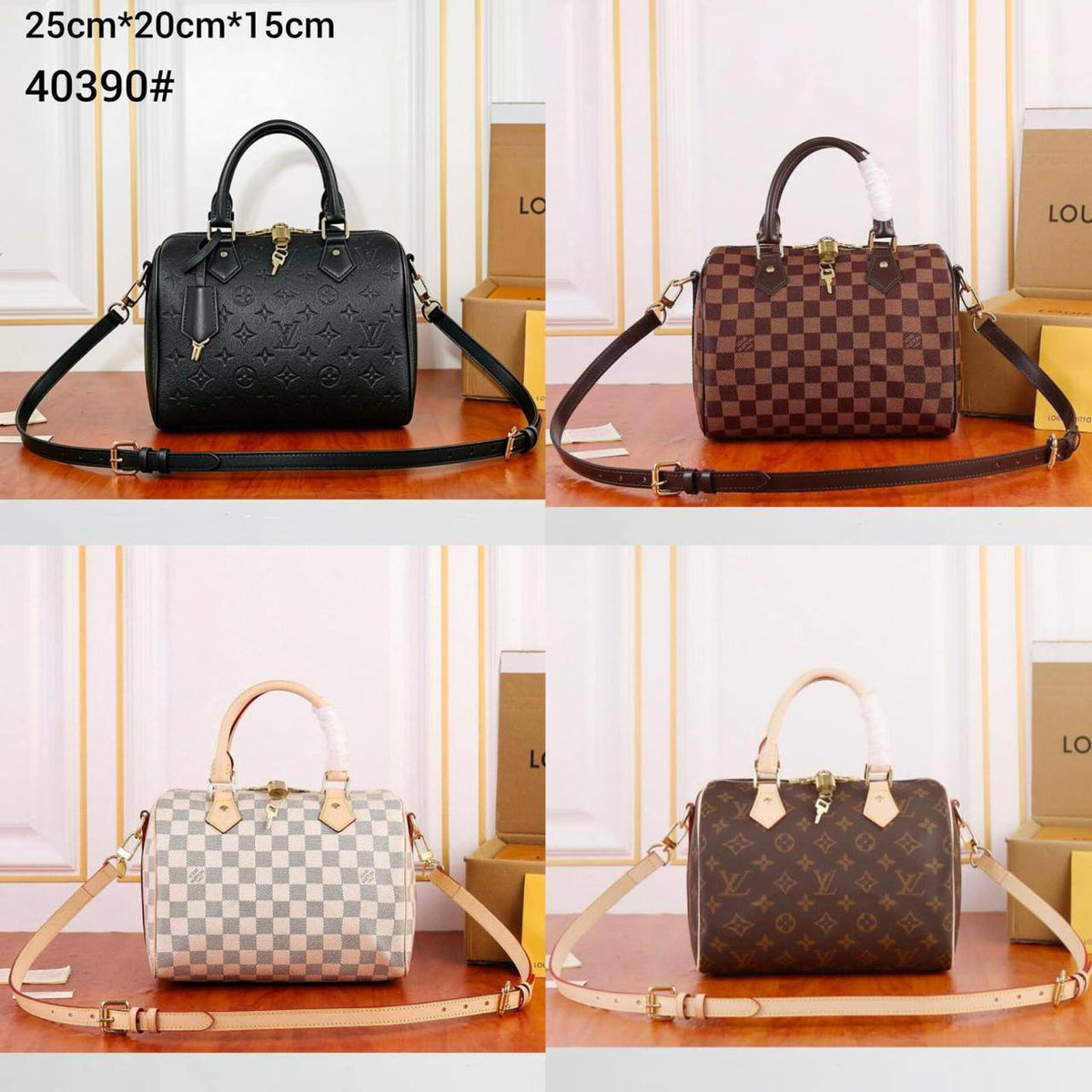 LOUIS VUITTON 
SPEEDY

 NEW CAME 25CM ,

GOOD QUALITY WITH BOX 
100 dhs🇦🇪🇦🇪

Zain17
♥️♥️♥️