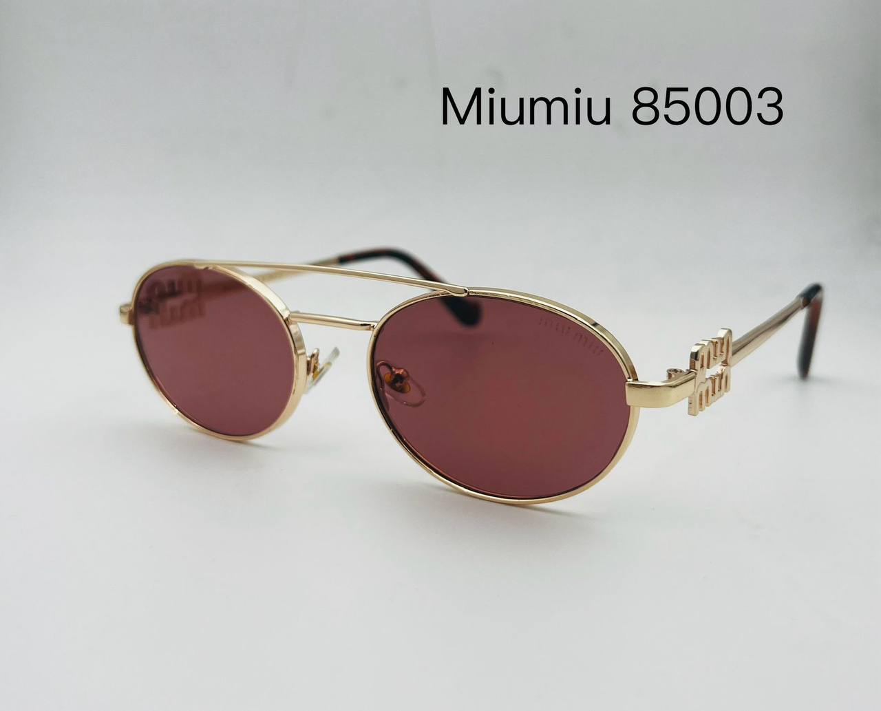 Miu Miu
Sunglasses 🕶️ 
good quality 💯
With master box 🗃️ 
50 dhs✅

Zain273
♥️♥️♥️