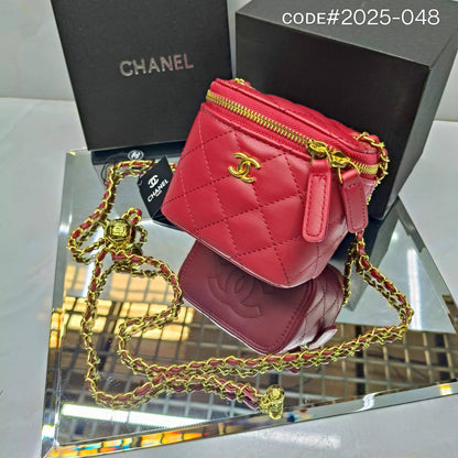 CHANEL ᴍɪɴɪ ᴠᴀɴɪᴛʏ
sʟɪɴɢ ᴄʀᴏssʙᴀɢ
ɢᴏʟᴅ ʜᴀʀᴅᴡᴀʀᴇ
sɪᴢᴇ : 11.5 cm
ᴡɪᴛʜ BOX

70 dhs✅

Zain31
♥️♥️♥️
