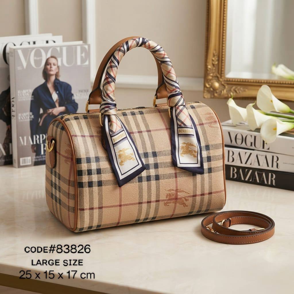 Burberry ʙᴏᴡʟɪɴɢ ʙᴀɢ
sᴘᴇᴇᴅʏ ᴛᴏᴘ ʜᴀɴᴅʟᴇ ʙᴀɢ
ᴡɪᴛʜ ᴛᴡɪʟʟʏ /ʀɪʙʙᴏɴ ʟᴀᴄᴇ
ɢᴏʟᴅ ʜᴀʀᴅᴡᴀʀᴇ

  ✦ sɪᴢᴇ SMALL ᴘʀɪᴄᴇ 
  ✦ sɪᴢᴇ MEDIUM ᴘʀɪᴄᴇ 
  ✦ sɪᴢᴇ LARGE ᴘʀɪᴄᴇ 
75 dhs✅

Zain31
♥️♥️♥️