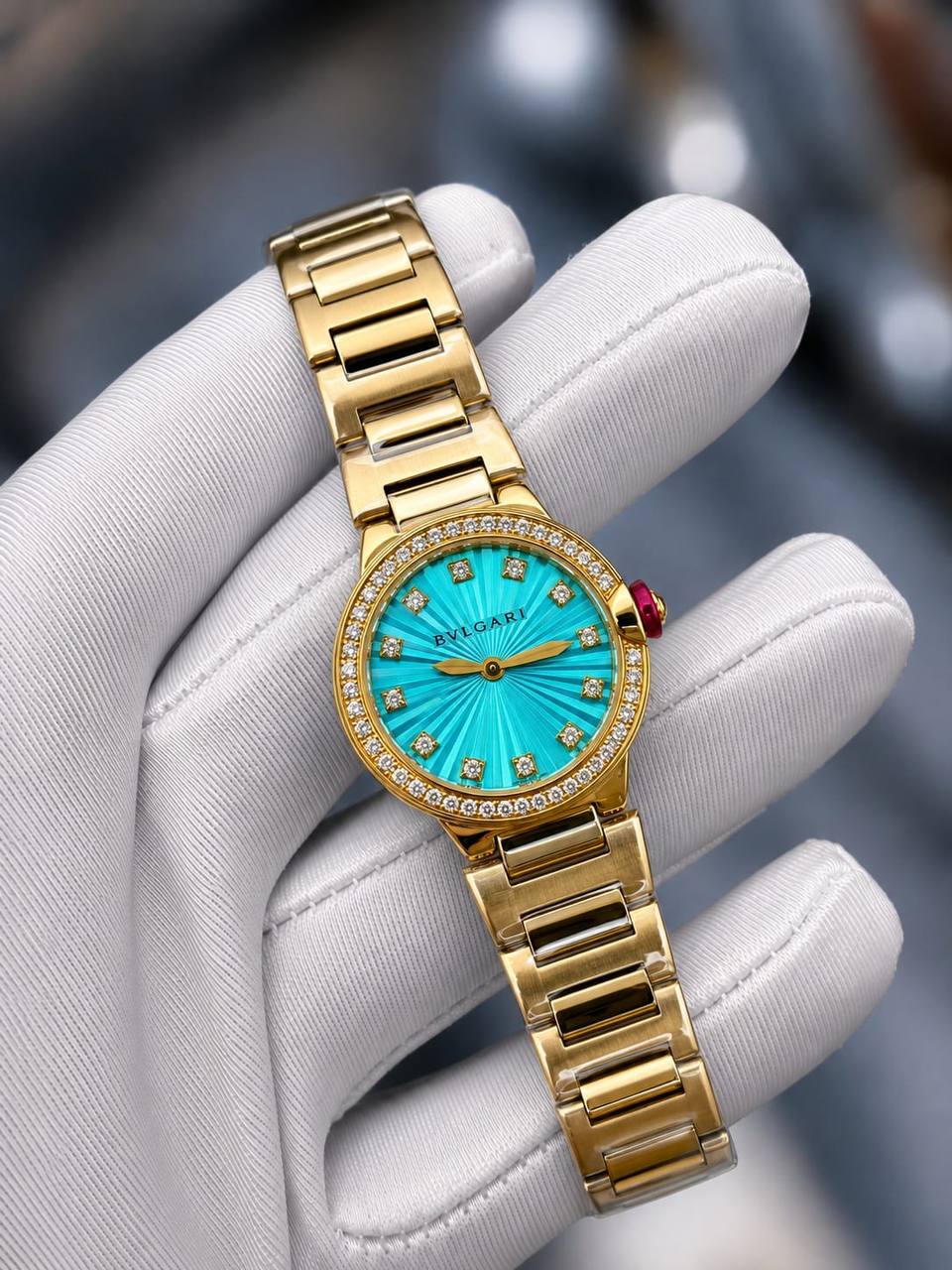 Bvlgari 
watch for ladies 
good quality 
320 dhs💓

Zain59
♥️♥️♥️