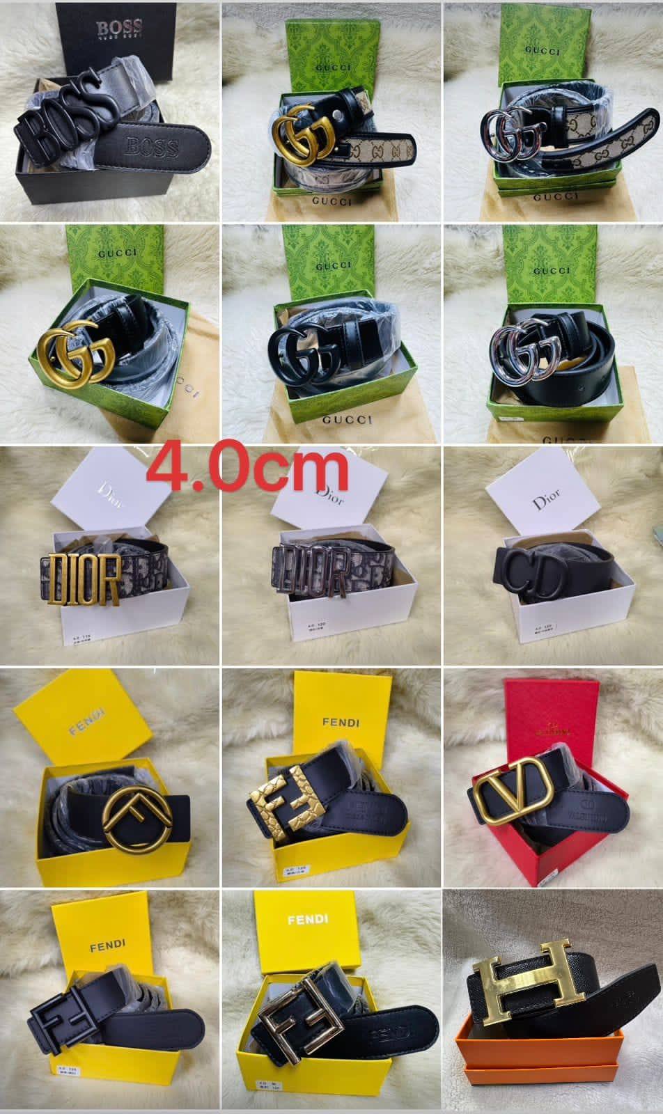 Belt for Men
Wide: 4.0cm
With box 
🎁🎁🎁

30 dhs❣️

Zain50
♥️♥️♥️