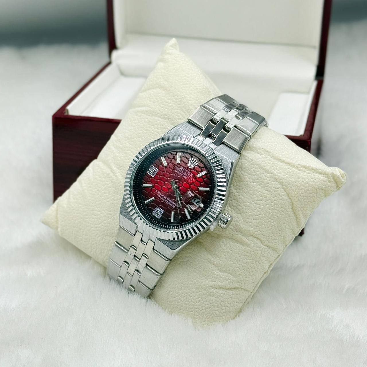 NEW CAME 
MEN WATCH 
PATEX PHILIPPE
GOOD QUALITY 
55 dhs🪙🌨️

Zain40
♥️♥️♥️