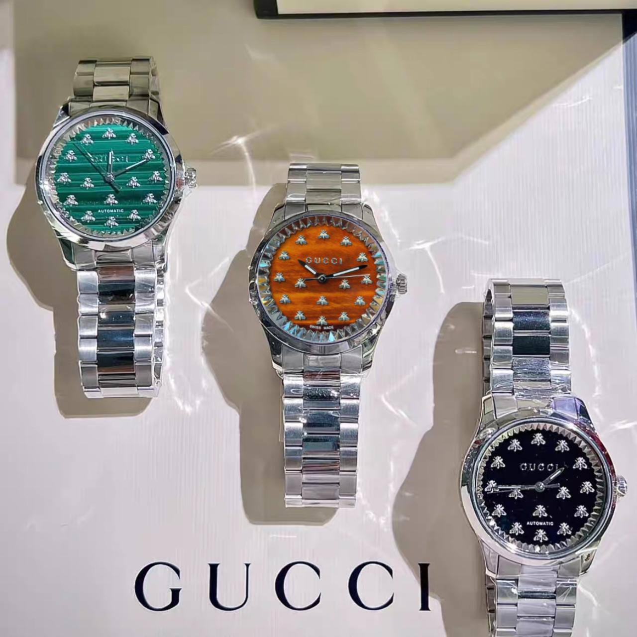 Gucci
 watch for ladies good quality 
260 dhs✅

Zain59
♥️♥️♥️
