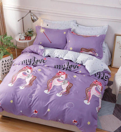 Comfort set
Single 4pcs set
1 comfort 
1 bedsheets 
2 pillowcases 
100 dhs

Zain99