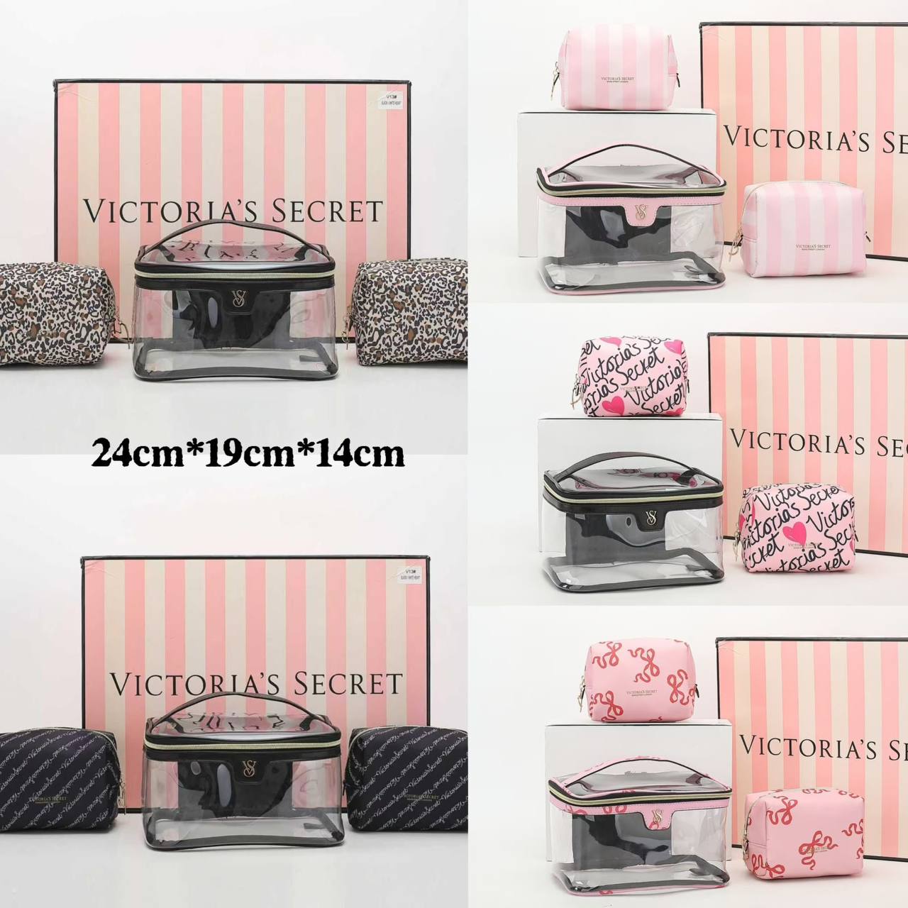 Victoria's Secret make up box restock good quality one set
85 dhs✅

Zain295
♥️♥️♥️
