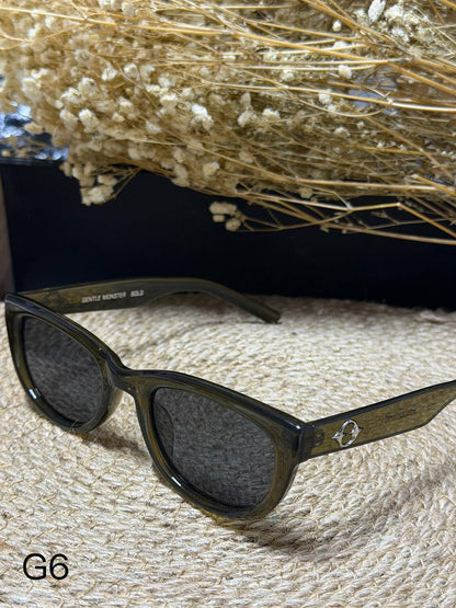 GENTLE Monster 👿*
Sunglasses 🕶️ 
Copy one 1️⃣ 
With master box 🗃️ 
50 dhs💓

Zain216
♥️♥️♥️