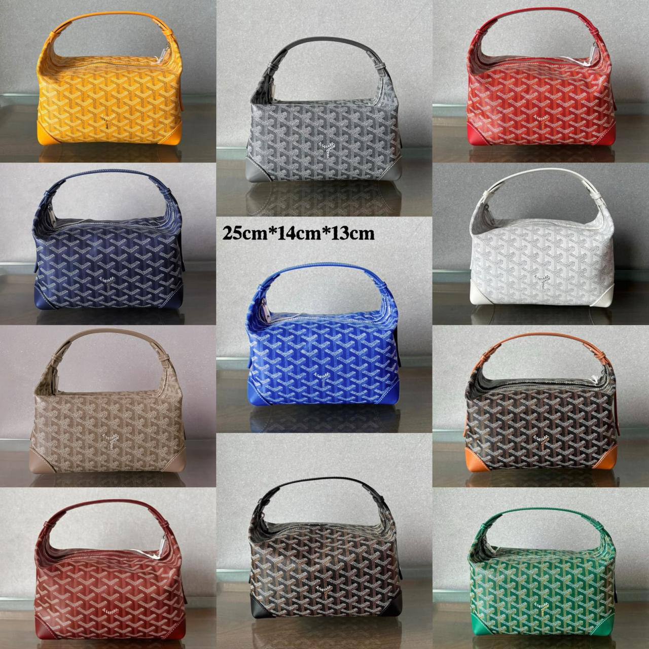 Goyard 
good quality 
with box 
120 dhs🇦🇪🇦🇪
Size : 25cm

Zain17
♥️♥️♥️