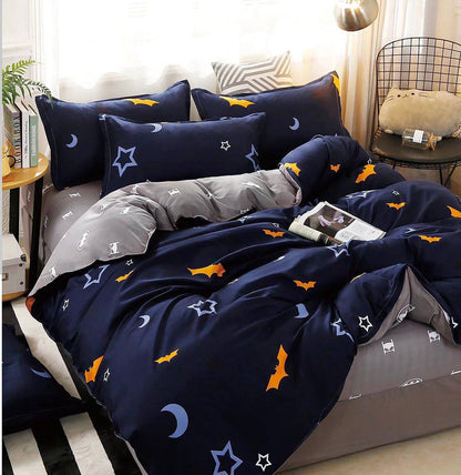 New collection 
👶🏻👶🏻👶🏻
Cartoon set
Single comfort set 
100 dhs✅

Zain99
♥️♥️♥️