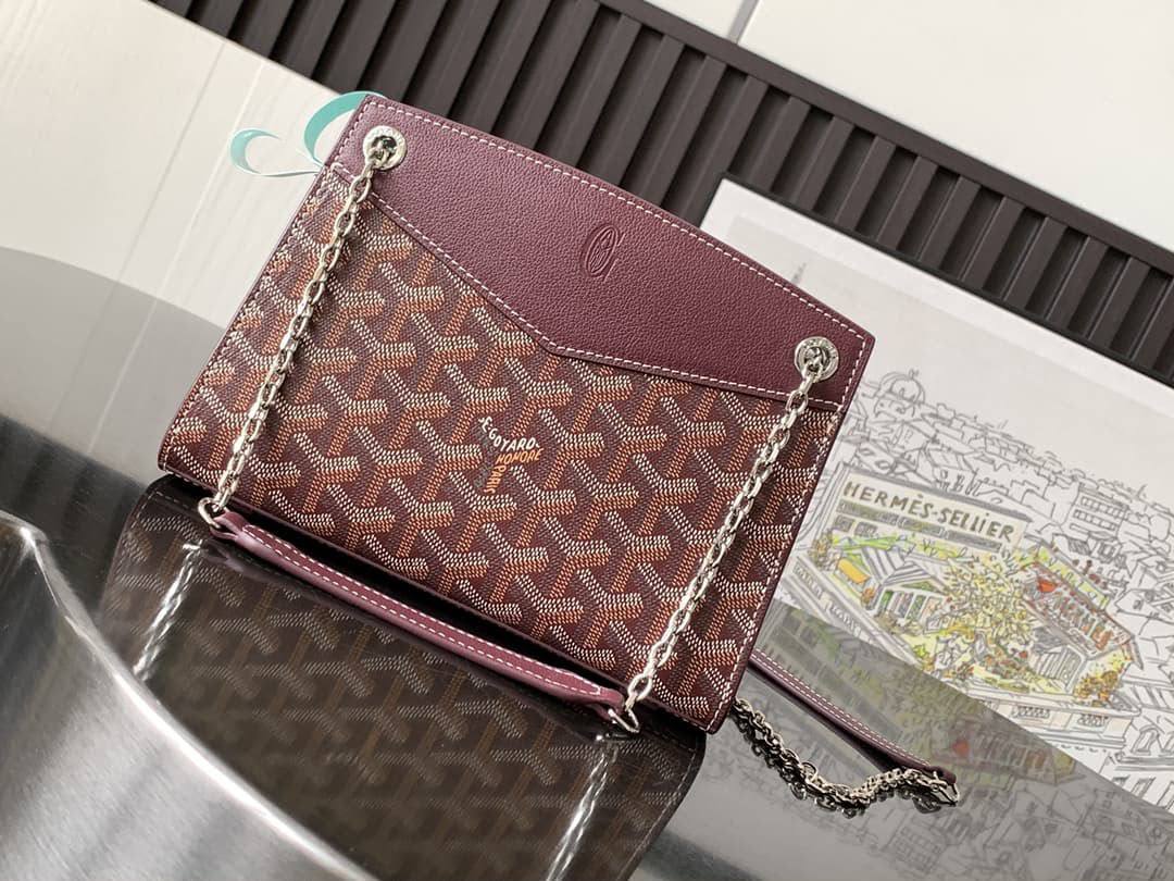 Goyard Goyardine Mini Rouette Structure✅*
*Size 20 cm*
For Price 👇 WhatsApp✅
0568585901 
0507557372
0552275751 Owner Zain 👌

Zain274
♥️♥️♥️