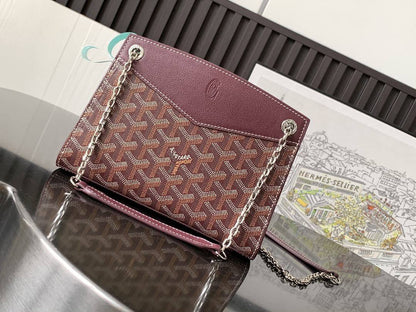 Goyard Goyardine Mini Rouette Structure✅*
*Size 20 cm*
For Price 👇 WhatsApp✅
0568585901 
0507557372
0552275751 Owner Zain 👌

Zain274
♥️♥️♥️