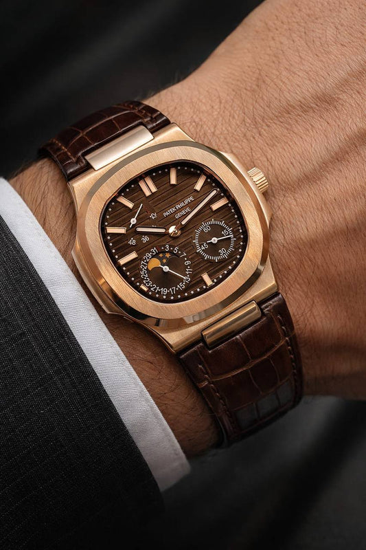 Patek Philippe 
watch for men good quality automatic 
430 dhs💓

Zain59
♥️♥️♥️