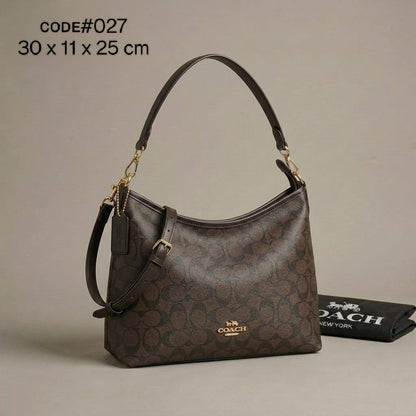 COACH ʟᴀᴜʀᴇʟ 
sʜᴏᴜʟᴅᴇʀ  ʙᴀɢ
ᴡɪᴛʜ ʟᴏɴɢ ʙᴇʟᴛ sᴛʀᴀᴘ
ɢᴏʟᴅ ʜᴀʀᴅᴡᴀʀᴇ
sɪᴢᴇ : 30 cm

75 dhs✅

Zain31
♥️♥️♥️
