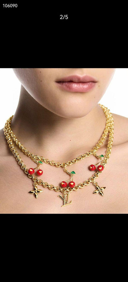 LV Set 💐
Necklace 
Earrings 
Bracelet 

*Master Quality* 💕
*180* AED normal box🎁

Zain48
♥️♥️♥️