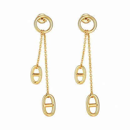 Hermes ❤️‍🔥*
Earring 🐦‍🔥
Master quality 💯
With normal boxes 🗃️ 
55 dhs✅
With master box 📦 
70 dhs✅

Zain216
♥️♥️♥️