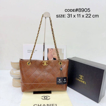 CHANEL ʜᴏʙᴏ ᴛᴏᴛᴇʙᴀɢ
sʜᴏᴜʟᴅᴇʀ ʙᴀɢ
ɢʀᴀɪɴᴇᴅ ᴄᴀʟғsᴋɪɴ
ɢʟᴏssʏ ʟᴇᴀᴛʜᴇʀ
ɢᴏʟᴅ ᴄʜᴀɪɴ ʙᴇʟᴛ
ɢᴏʟᴅ ʜᴀʀᴅᴡᴀʀᴇ
sɪᴢᴇ : 31 cm
ᴡɪᴛʜ BOX
🎁🎁🎁

80 dhs💓

Zain31
♥️♥️♥️