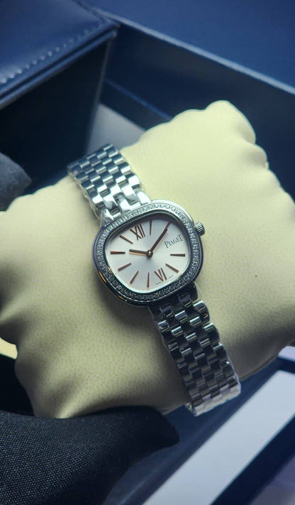 Piaget watch for ladies 
good quality 
260 dhs🪙🖤

Zain59
♥️♥️♥️