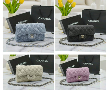 CHANEL ᴄʟᴀssɪᴄ
ᴛᴡᴇᴇᴅs ᴍᴀᴛᴇʀɪᴀʟ
sʟɪɴɢ ʙᴀɢ 
sɪᴢᴇ : 20 cm
ᴡɪᴛʜᴏᴜᴛ BOX

95 dhs🪙🌨️

Zain31
🌨️🌨️🌨️